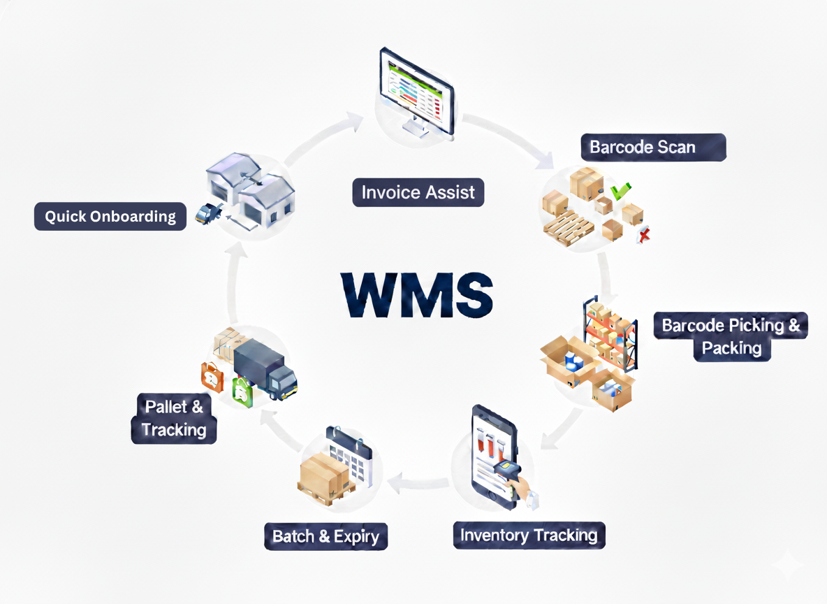 CheLogix WMS Dashboard